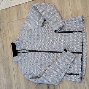 black and white shell jacket (Women’s)